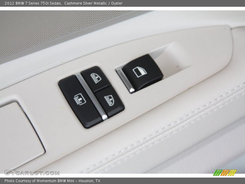 Cashmere Silver Metallic / Oyster 2012 BMW 7 Series 750i Sedan