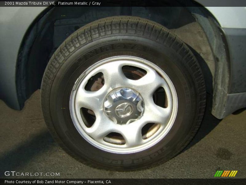 Platinum Metallic / Gray 2001 Mazda Tribute DX V6