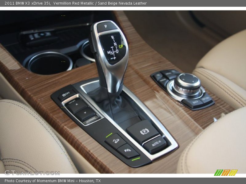  2011 X3 xDrive 35i 8 Speed Steptronic Automatic Shifter