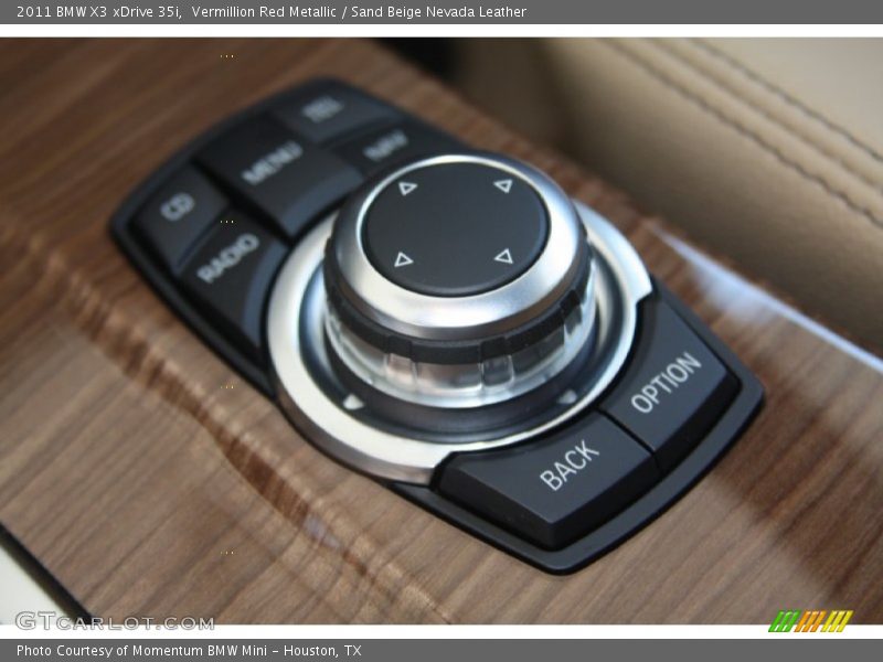 Controls of 2011 X3 xDrive 35i