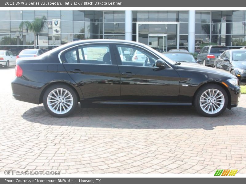 Jet Black / Black Dakota Leather 2011 BMW 3 Series 335i Sedan