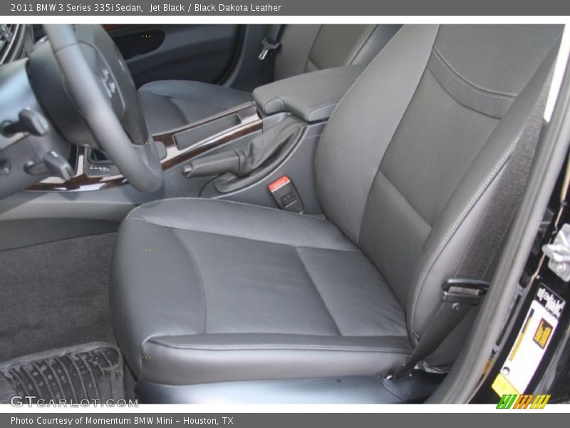 Jet Black / Black Dakota Leather 2011 BMW 3 Series 335i Sedan