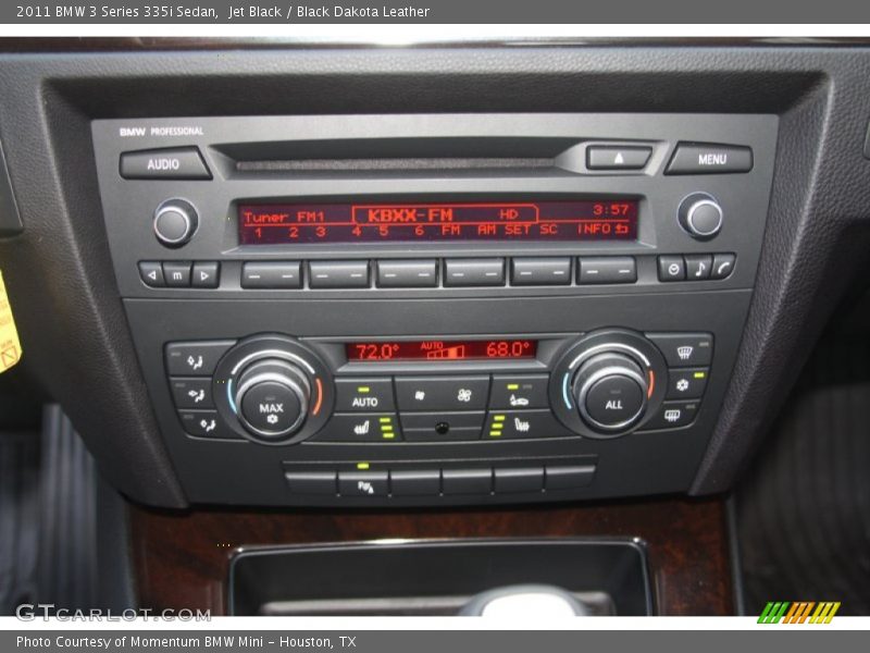 Jet Black / Black Dakota Leather 2011 BMW 3 Series 335i Sedan