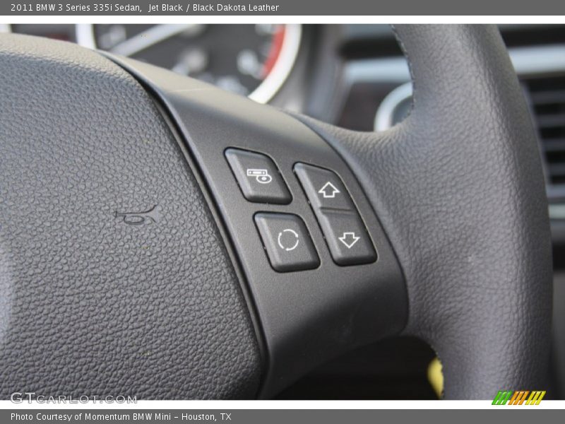 Jet Black / Black Dakota Leather 2011 BMW 3 Series 335i Sedan