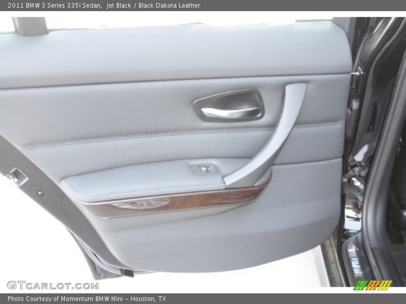 Jet Black / Black Dakota Leather 2011 BMW 3 Series 335i Sedan