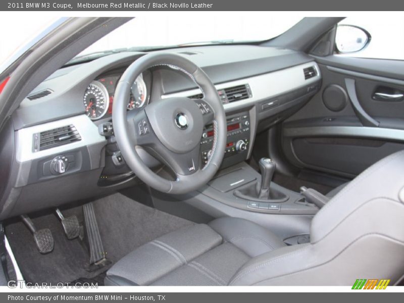 2011 M3 Coupe Black Novillo Leather Interior