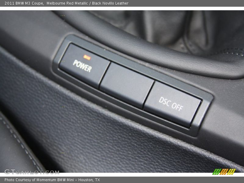 Melbourne Red Metallic / Black Novillo Leather 2011 BMW M3 Coupe