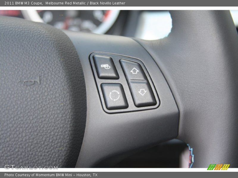 Melbourne Red Metallic / Black Novillo Leather 2011 BMW M3 Coupe