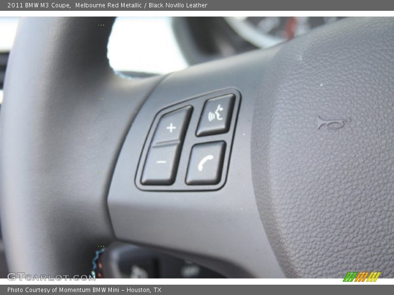 Melbourne Red Metallic / Black Novillo Leather 2011 BMW M3 Coupe