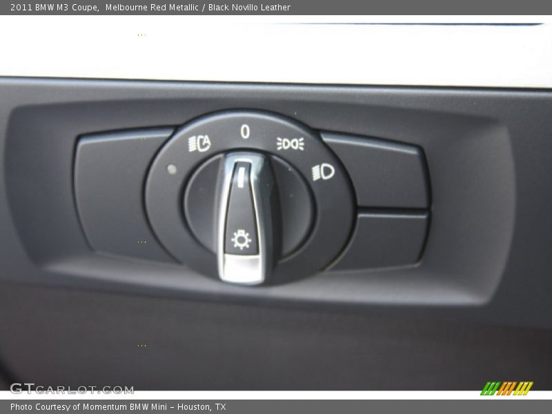 Melbourne Red Metallic / Black Novillo Leather 2011 BMW M3 Coupe