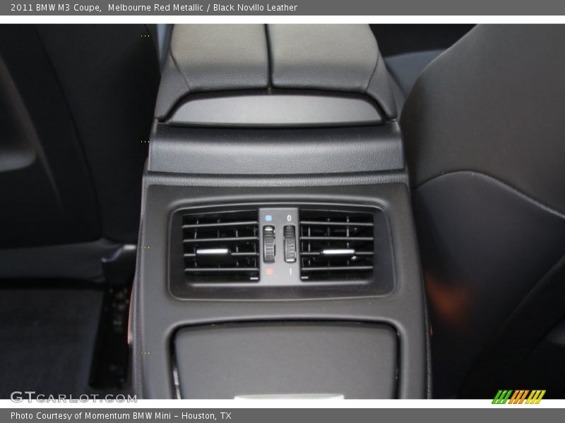 Melbourne Red Metallic / Black Novillo Leather 2011 BMW M3 Coupe