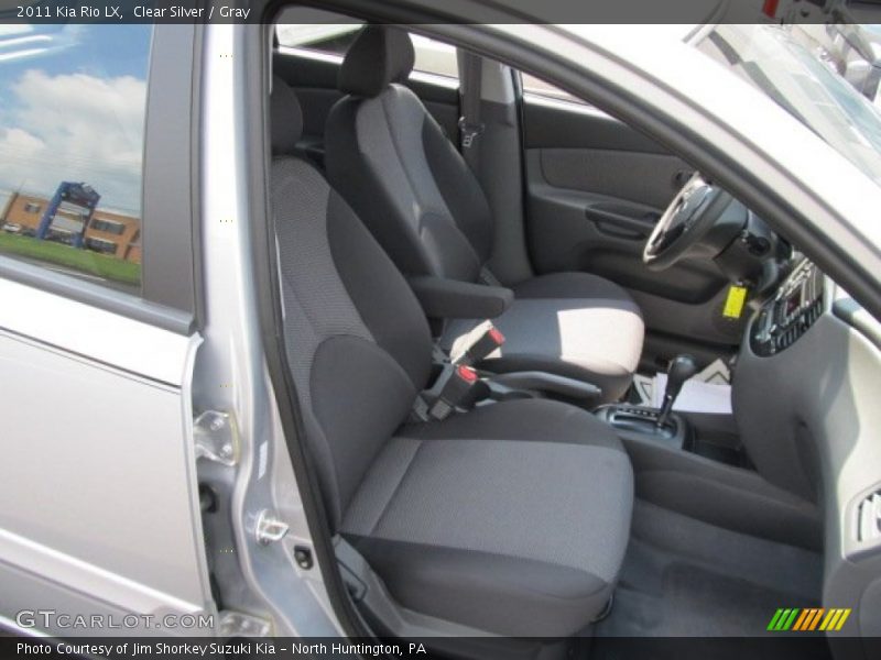 Clear Silver / Gray 2011 Kia Rio LX