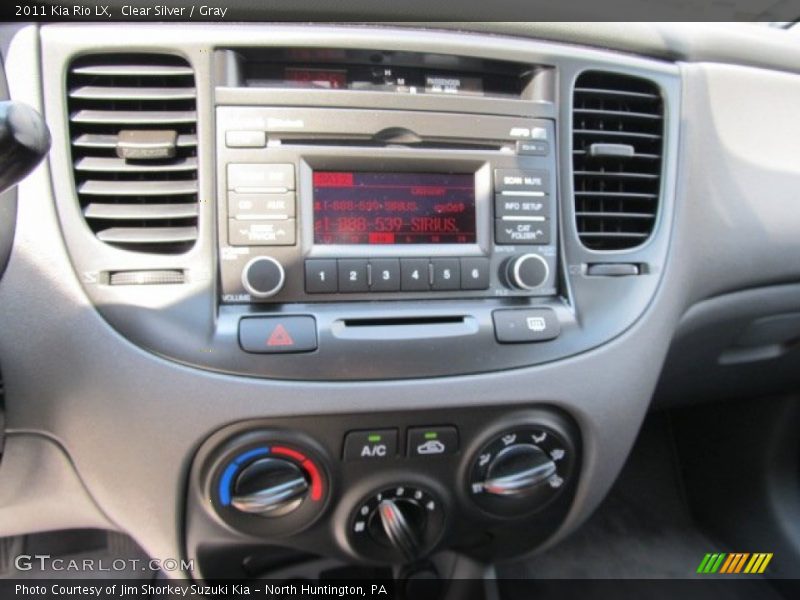 Clear Silver / Gray 2011 Kia Rio LX