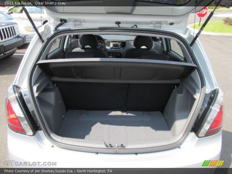 Clear Silver / Gray 2011 Kia Rio LX