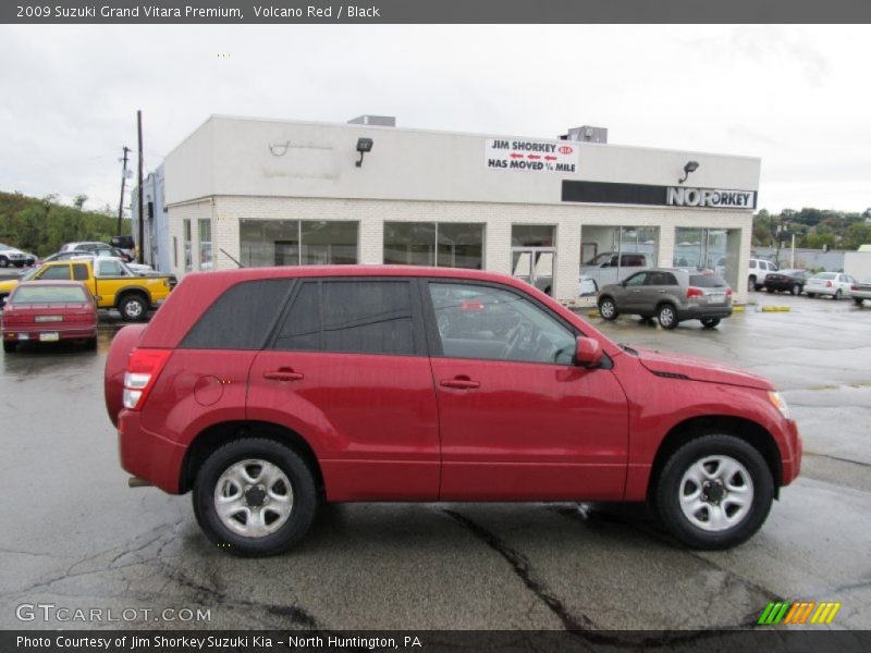 Volcano Red / Black 2009 Suzuki Grand Vitara Premium