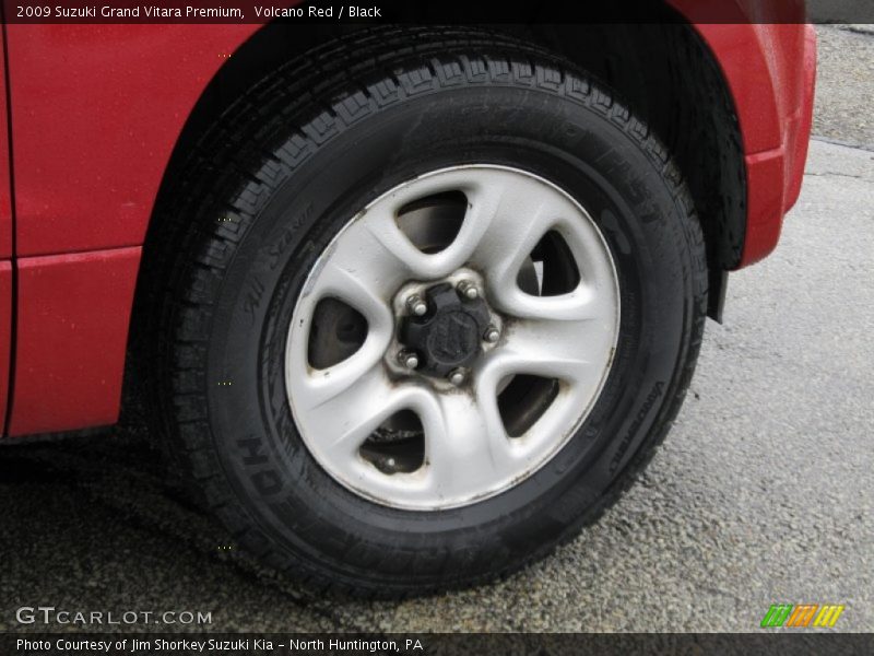 Volcano Red / Black 2009 Suzuki Grand Vitara Premium