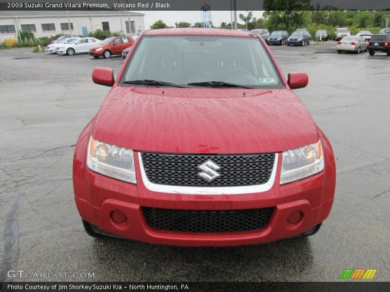 Volcano Red / Black 2009 Suzuki Grand Vitara Premium