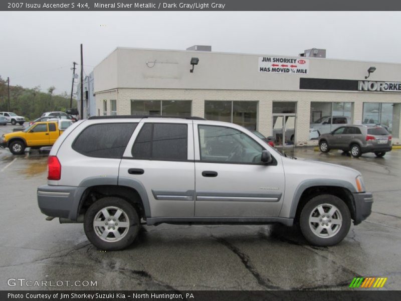 Mineral Silver Metallic / Dark Gray/Light Gray 2007 Isuzu Ascender S 4x4