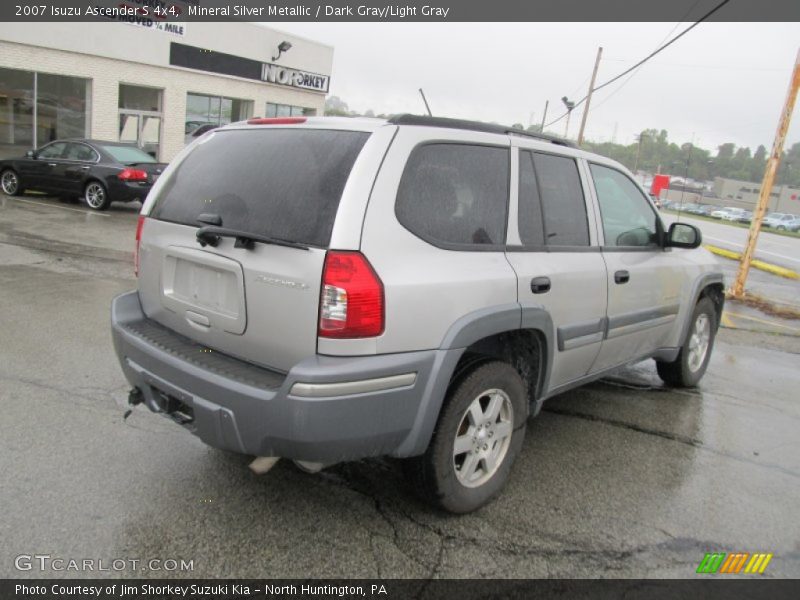 Mineral Silver Metallic / Dark Gray/Light Gray 2007 Isuzu Ascender S 4x4