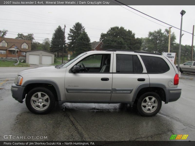 Mineral Silver Metallic / Dark Gray/Light Gray 2007 Isuzu Ascender S 4x4