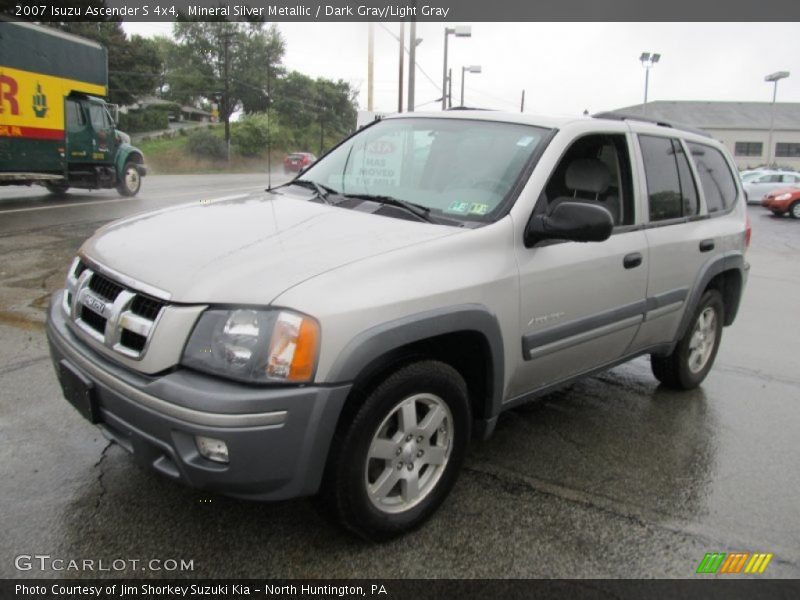 Mineral Silver Metallic / Dark Gray/Light Gray 2007 Isuzu Ascender S 4x4
