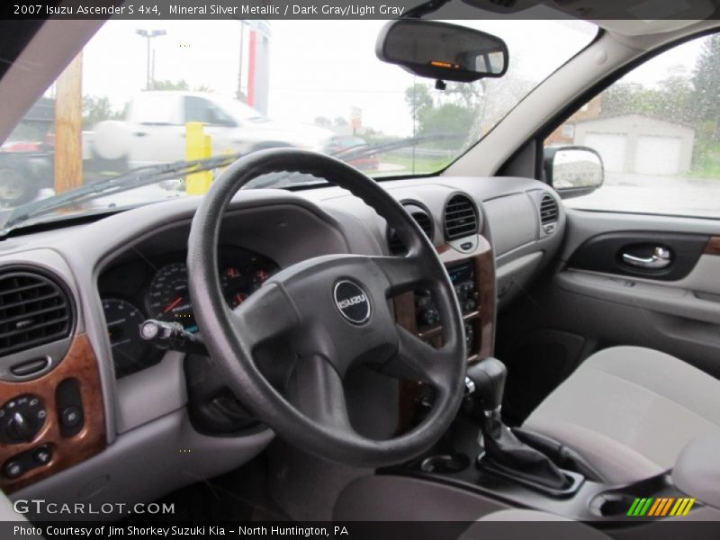  2007 Ascender S 4x4 Dark Gray/Light Gray Interior