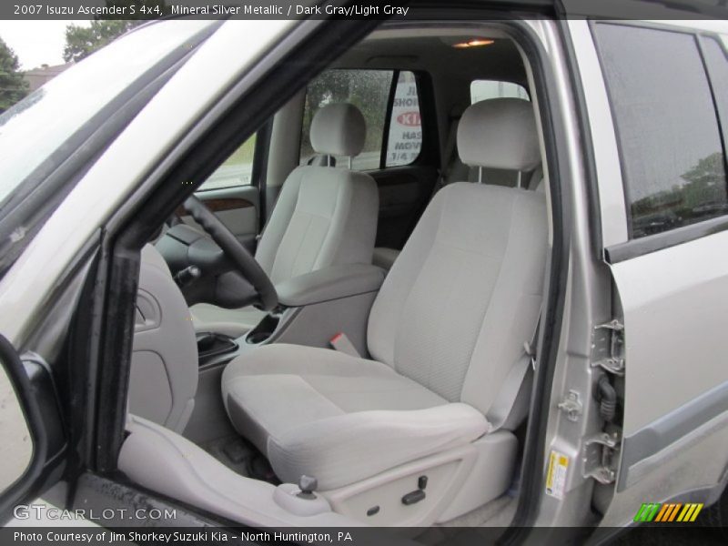  2007 Ascender S 4x4 Dark Gray/Light Gray Interior