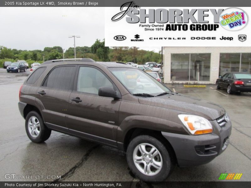 Smokey Brown / Beige 2005 Kia Sportage LX 4WD