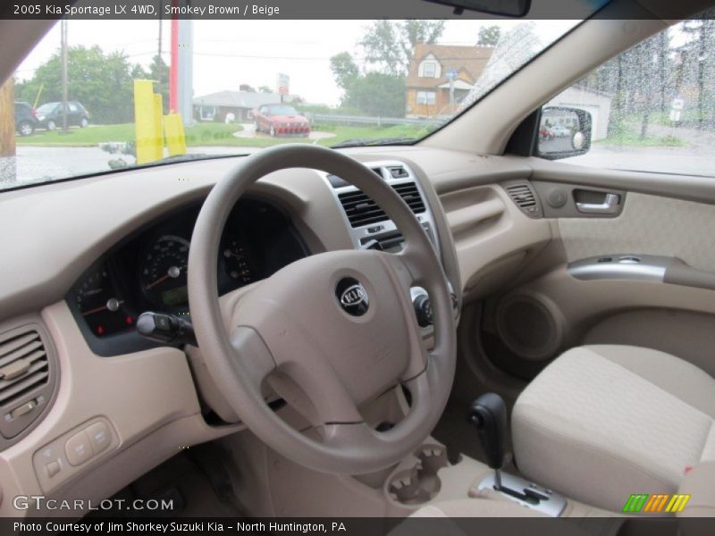  2005 Sportage LX 4WD Beige Interior