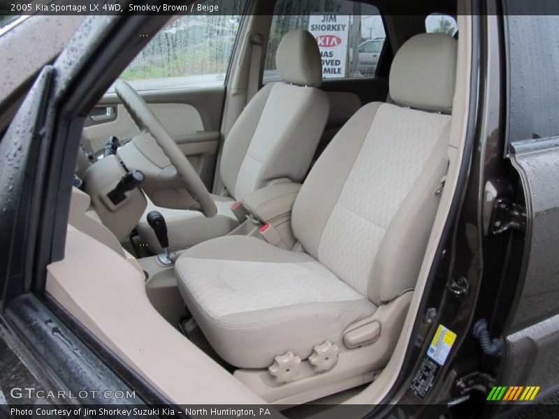  2005 Sportage LX 4WD Beige Interior
