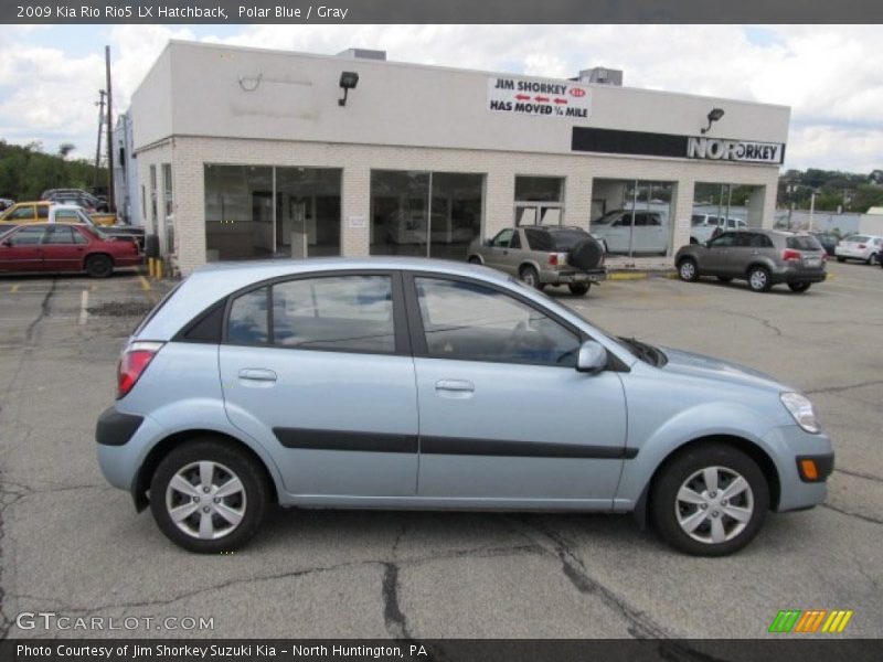 Polar Blue / Gray 2009 Kia Rio Rio5 LX Hatchback