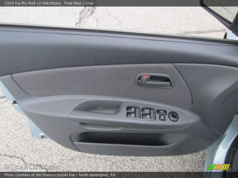 Polar Blue / Gray 2009 Kia Rio Rio5 LX Hatchback