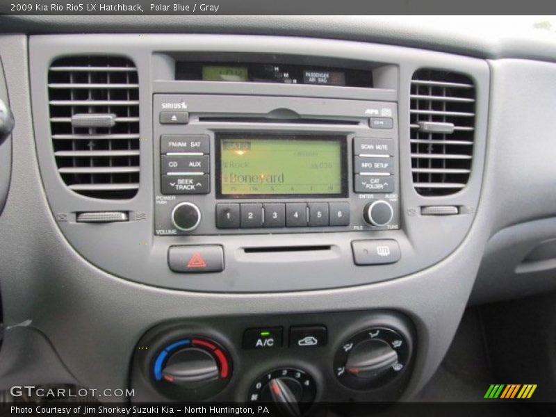 Polar Blue / Gray 2009 Kia Rio Rio5 LX Hatchback