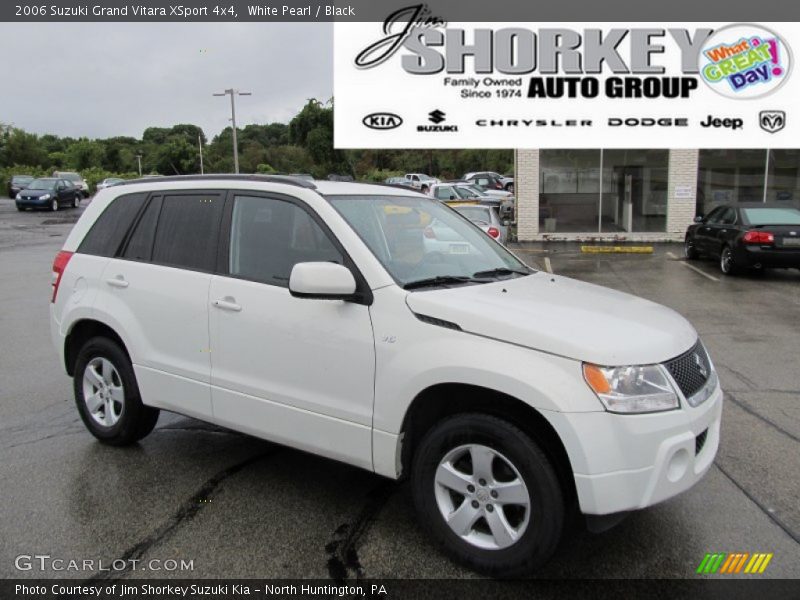 White Pearl / Black 2006 Suzuki Grand Vitara XSport 4x4