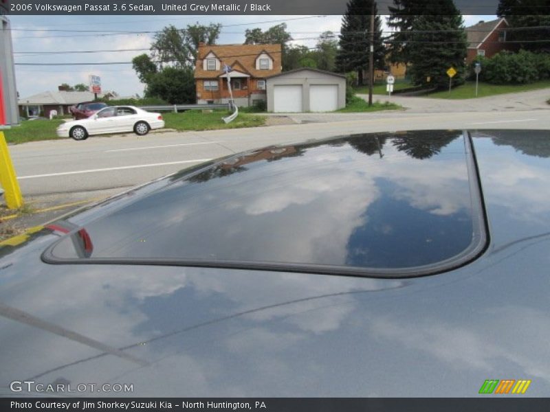 United Grey Metallic / Black 2006 Volkswagen Passat 3.6 Sedan