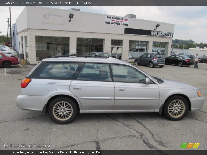 Silver Stone Metallic / Gray 2003 Subaru Legacy L Wagon
