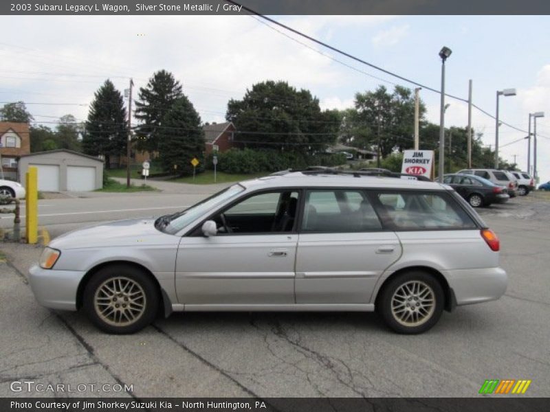 Silver Stone Metallic / Gray 2003 Subaru Legacy L Wagon