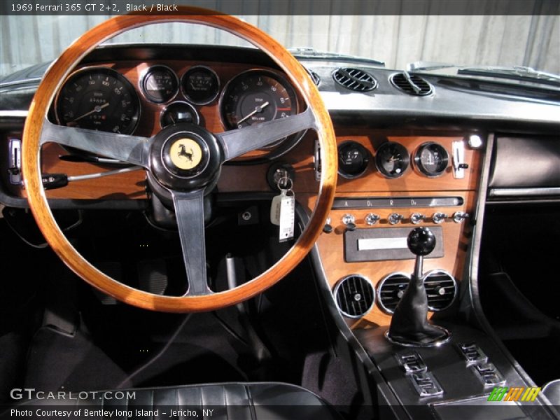 Black / Black 1969 Ferrari 365 GT 2+2