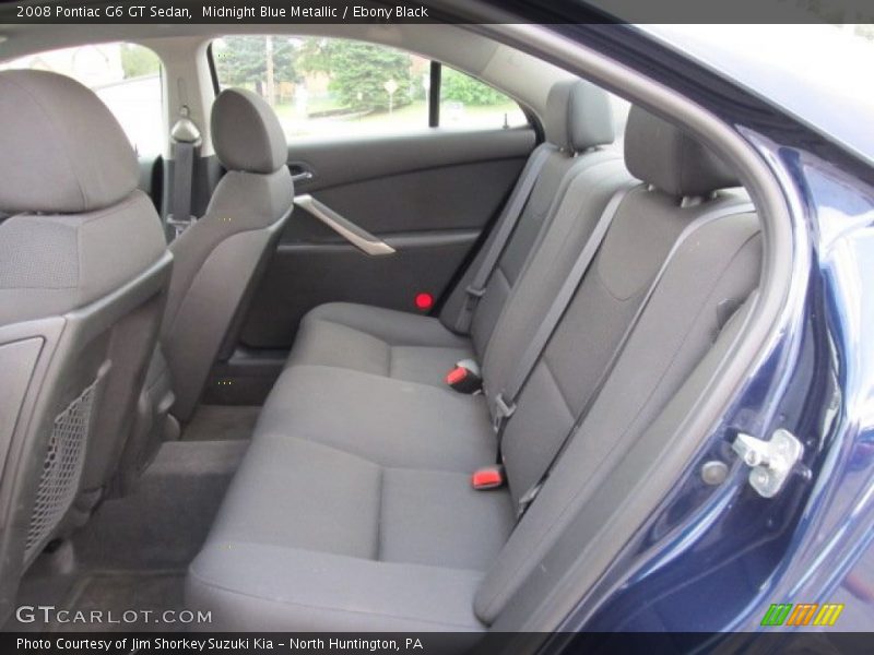Midnight Blue Metallic / Ebony Black 2008 Pontiac G6 GT Sedan