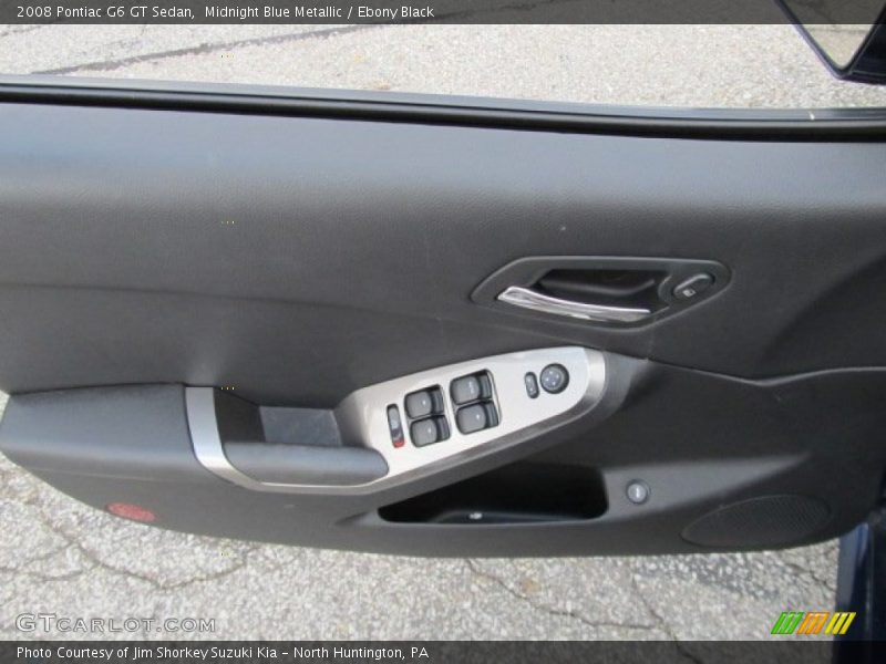 Midnight Blue Metallic / Ebony Black 2008 Pontiac G6 GT Sedan
