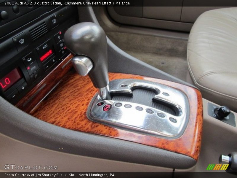  2001 A6 2.8 quattro Sedan 5 Speed Tiptronic Automatic Shifter
