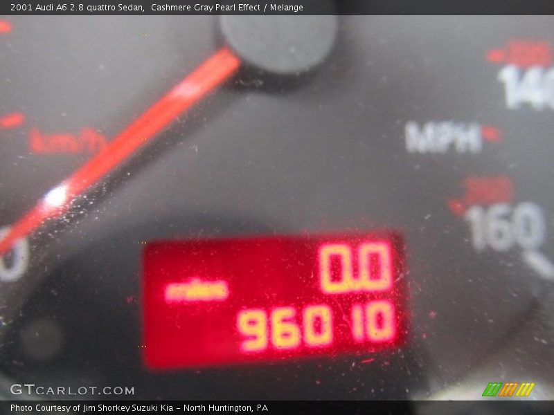 Cashmere Gray Pearl Effect / Melange 2001 Audi A6 2.8 quattro Sedan