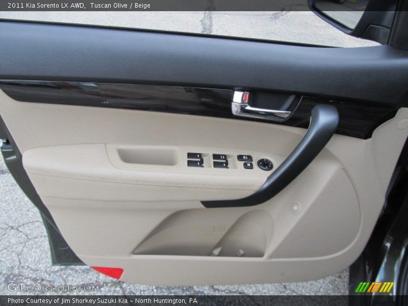 Tuscan Olive / Beige 2011 Kia Sorento LX AWD