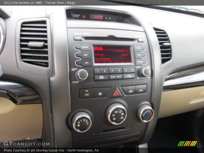 Tuscan Olive / Beige 2011 Kia Sorento LX AWD