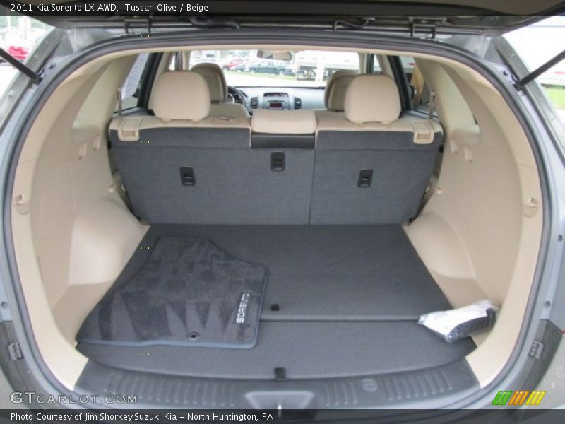 Tuscan Olive / Beige 2011 Kia Sorento LX AWD