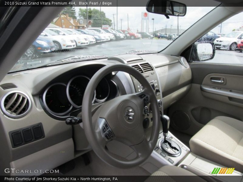 Black Pearl / Beige 2010 Suzuki Grand Vitara Premium 4x4