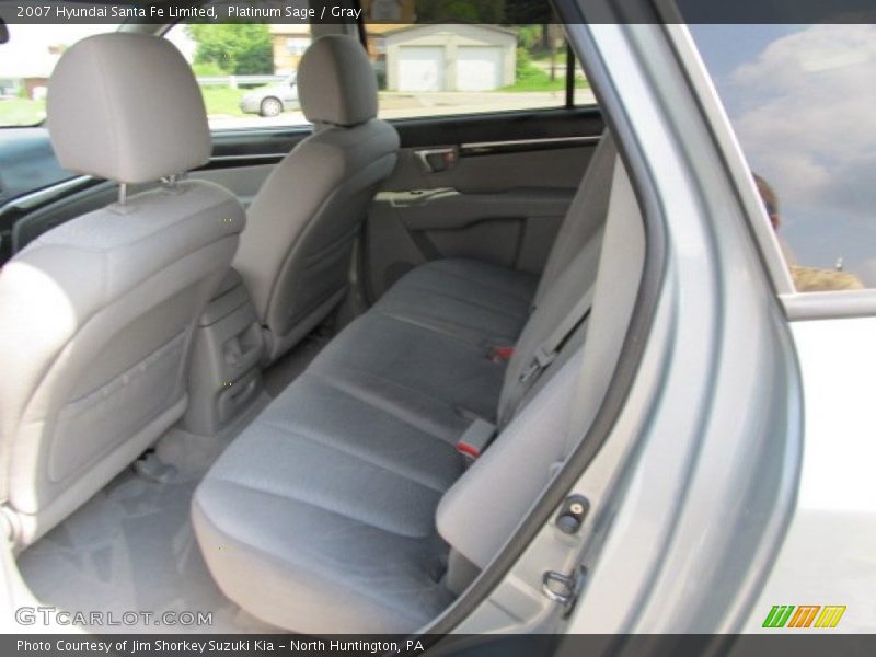 Platinum Sage / Gray 2007 Hyundai Santa Fe Limited