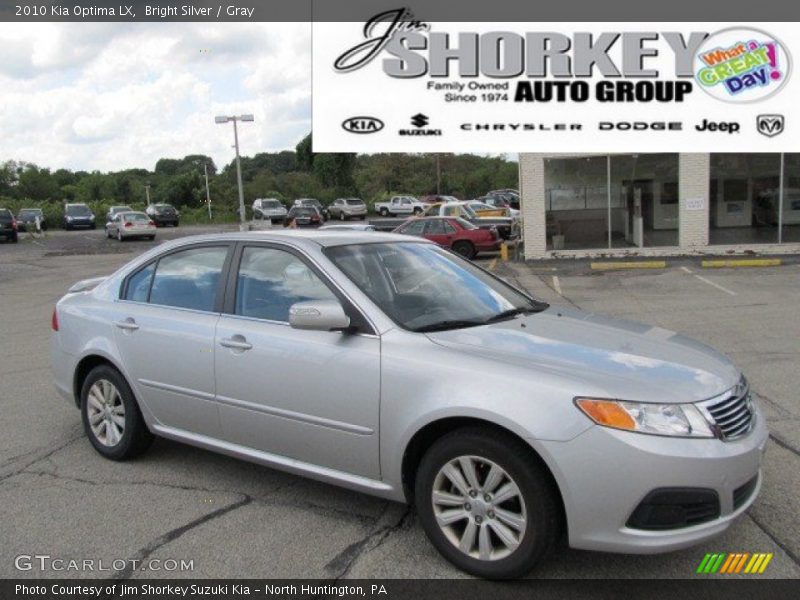 Bright Silver / Gray 2010 Kia Optima LX