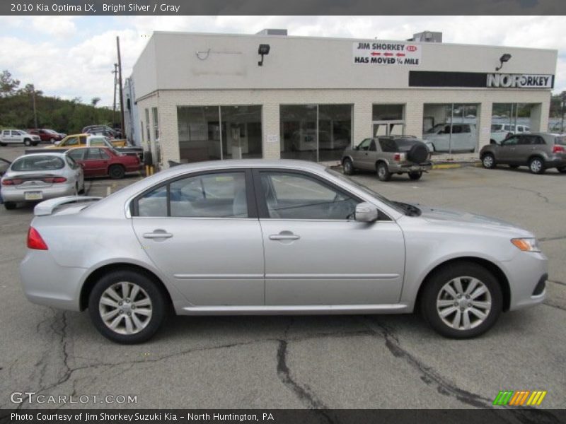 Bright Silver / Gray 2010 Kia Optima LX