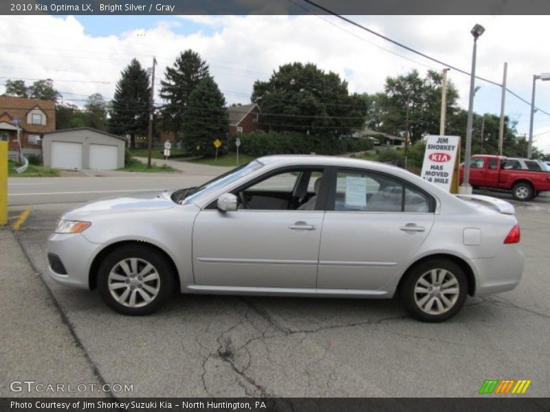 Bright Silver / Gray 2010 Kia Optima LX